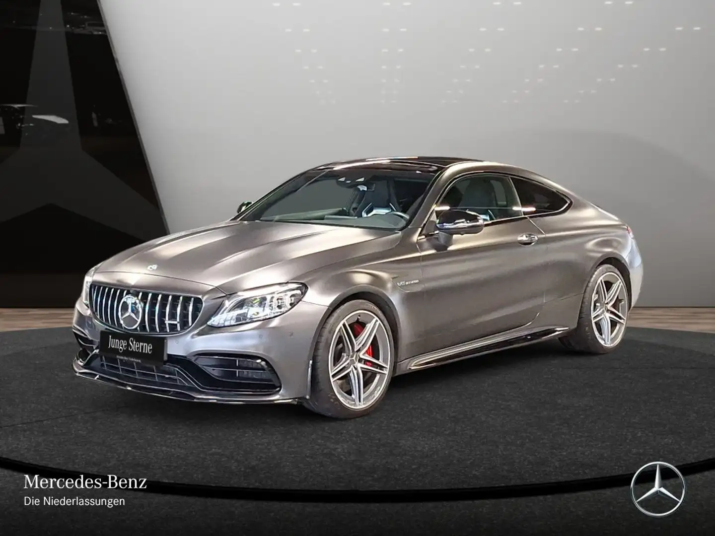 Mercedes-Benz C 63 AMG C 63 S Coupé NIGHT+PANO+360+MULTIBEAM+FAHRASS+19" Grau - 2