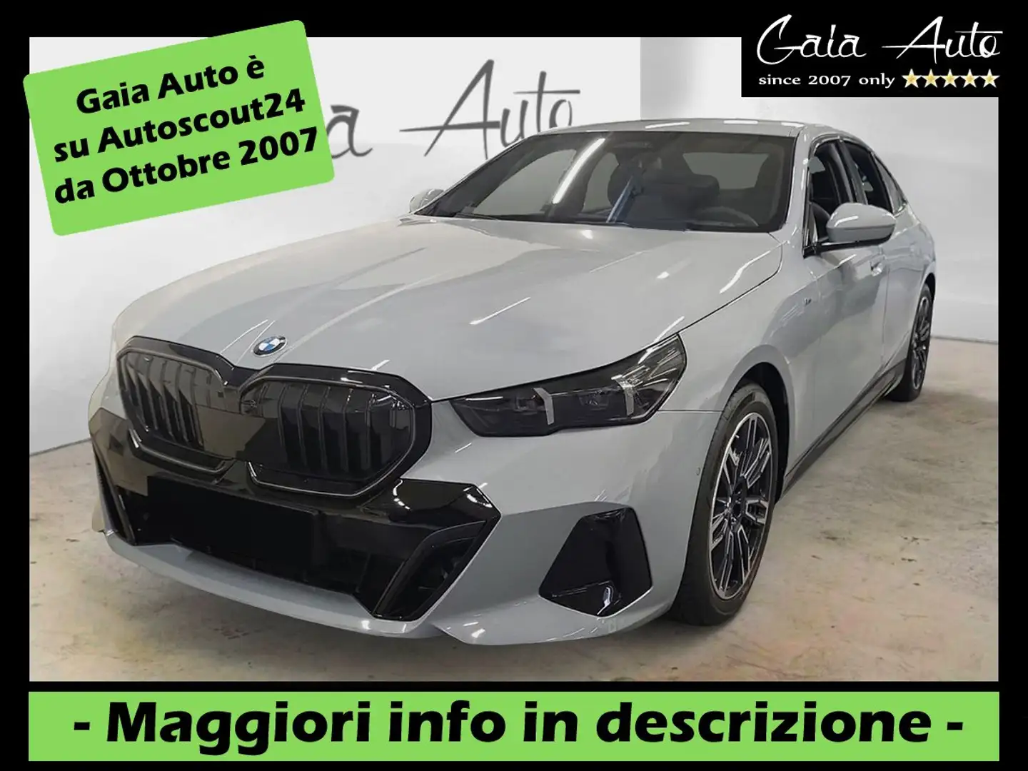 BMW 520 D Berlina M-SPORT PRO mhev 48V Msport Grigio - 1