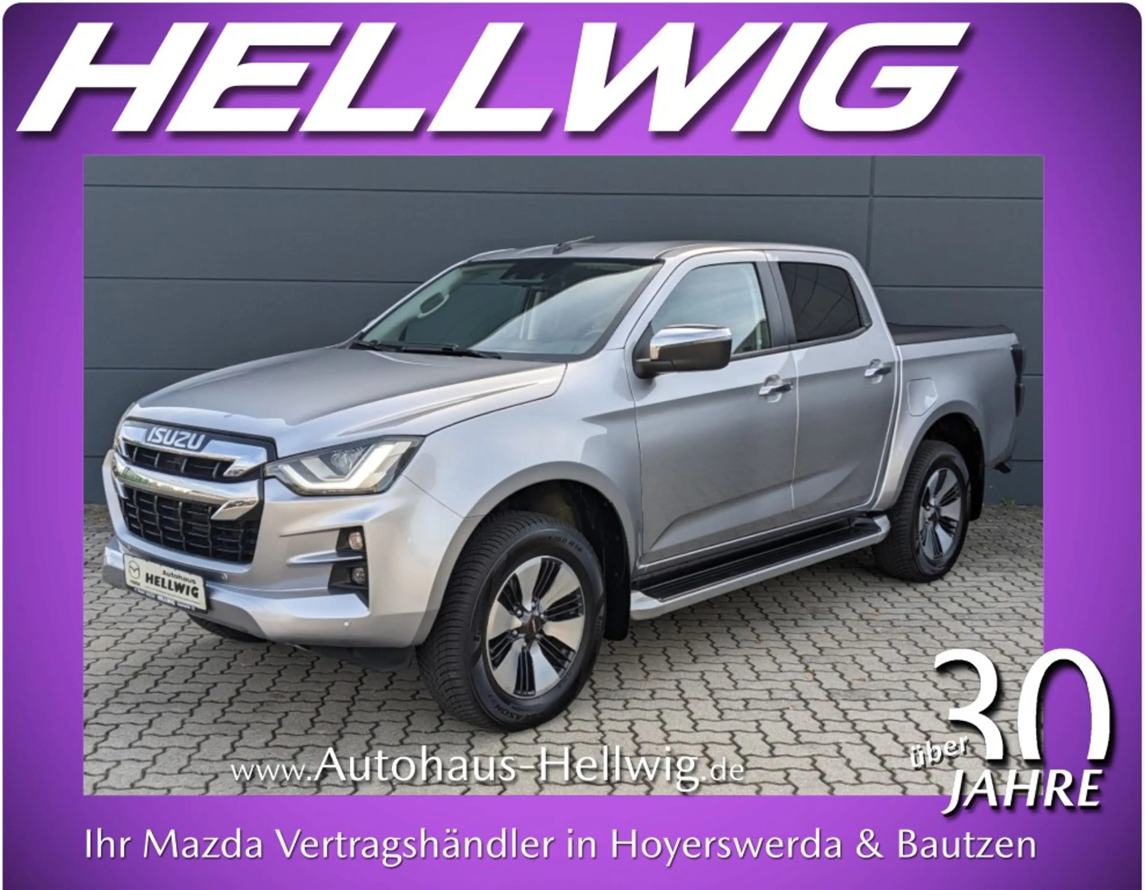 Isuzu D-Max 1.9l TDI Double Cab 4WD LSE AHK Leder Kamera LED
