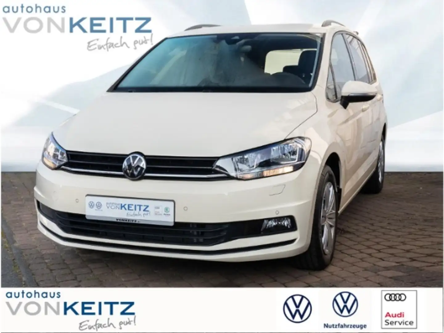 Volkswagen Touran 2.0 TDI DSG Taxi/Mietwagen +7-Sitzer+First Edition Grau - 1