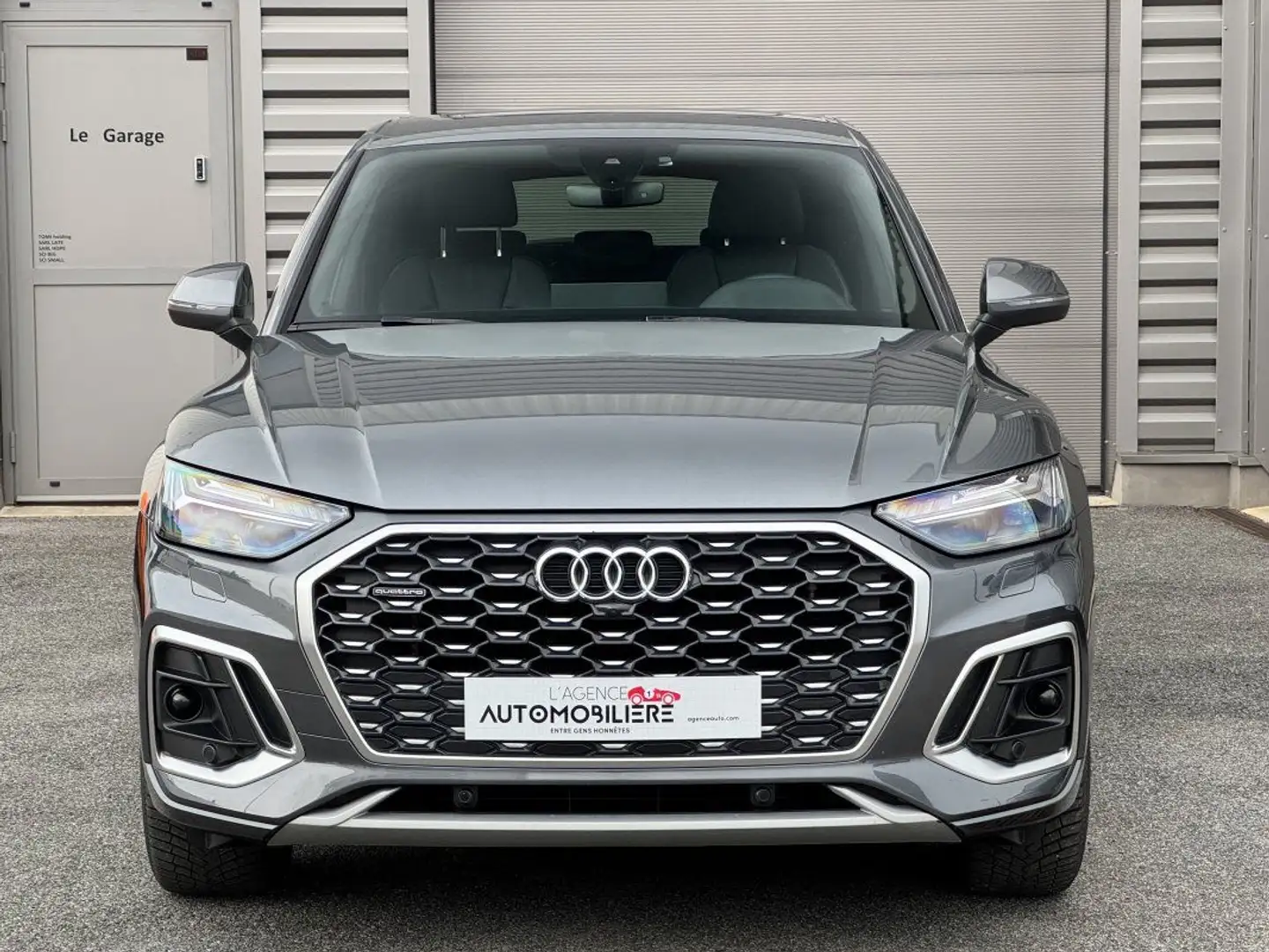 Audi Q5 40 TDI 204 QUATTRO S LINE S-TRONIC 7 Gris - 2