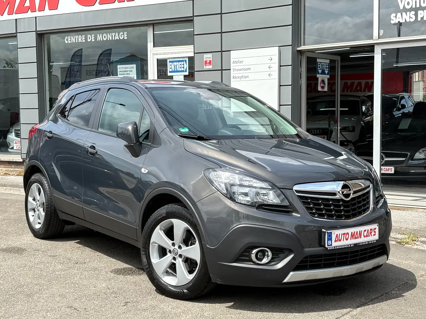 Opel Mokka 1.6 CDTI AUTO 1er MAIN EURO6B GPS GARANTIE Gris - 1