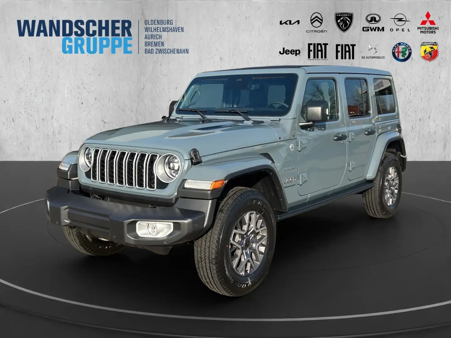 Jeep Wrangler Sahara 2.0l TGDI SKY ONE-TOUCH TOP Grau - 1