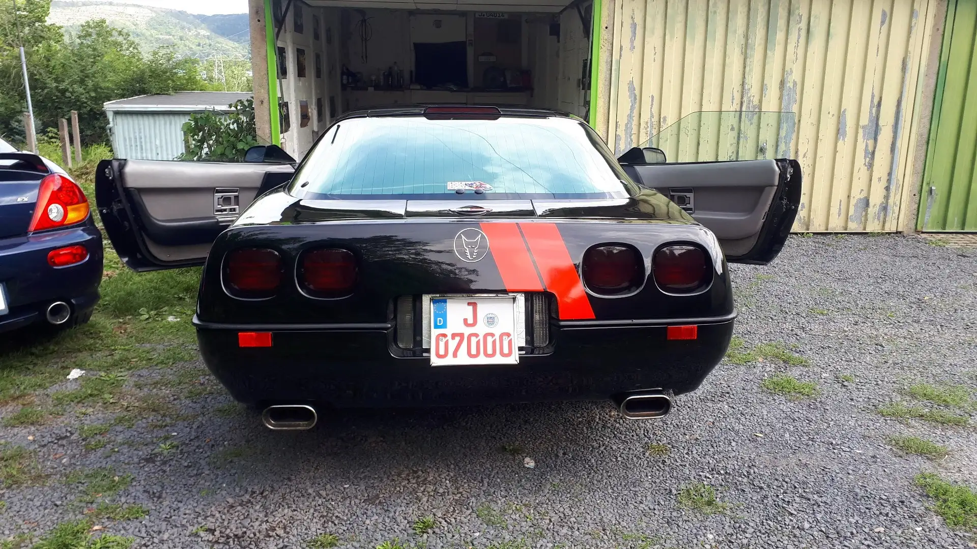 Corvette C4 Targa-Coupé Czarny - 2