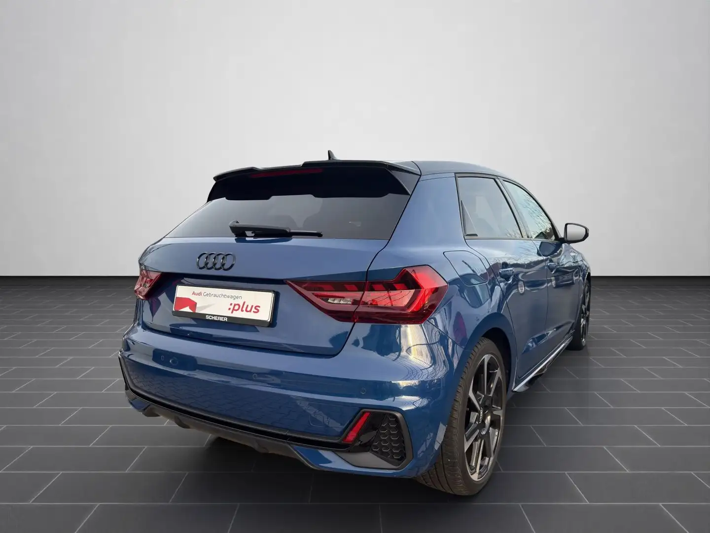 Audi A1 30 TFSI S line competition S tronic Blau - 2