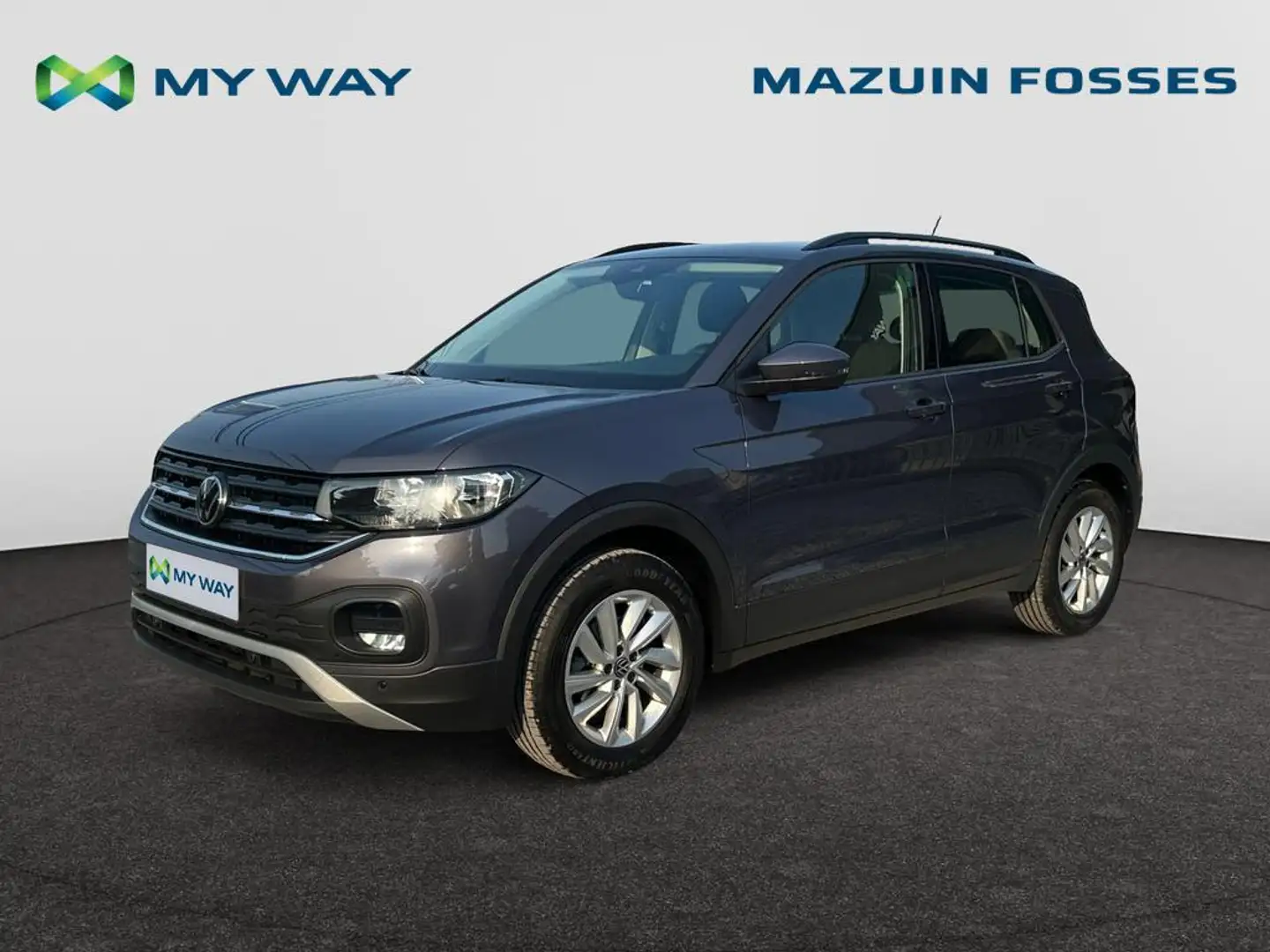 Volkswagen T-Cross T-Cross 1.0 TSI Life OPF DSG Gris - 1