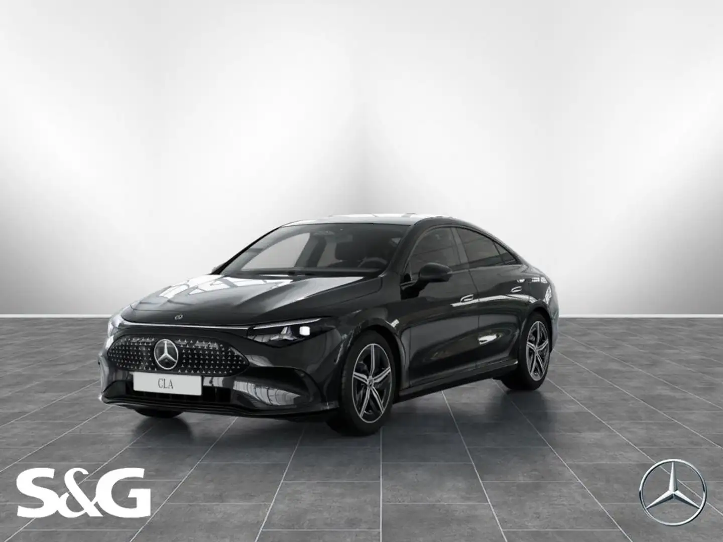 Mercedes-Benz CLA 250 + mit EQ Technologie MBUX+RüKam+LED+Pano Schwarz - 1