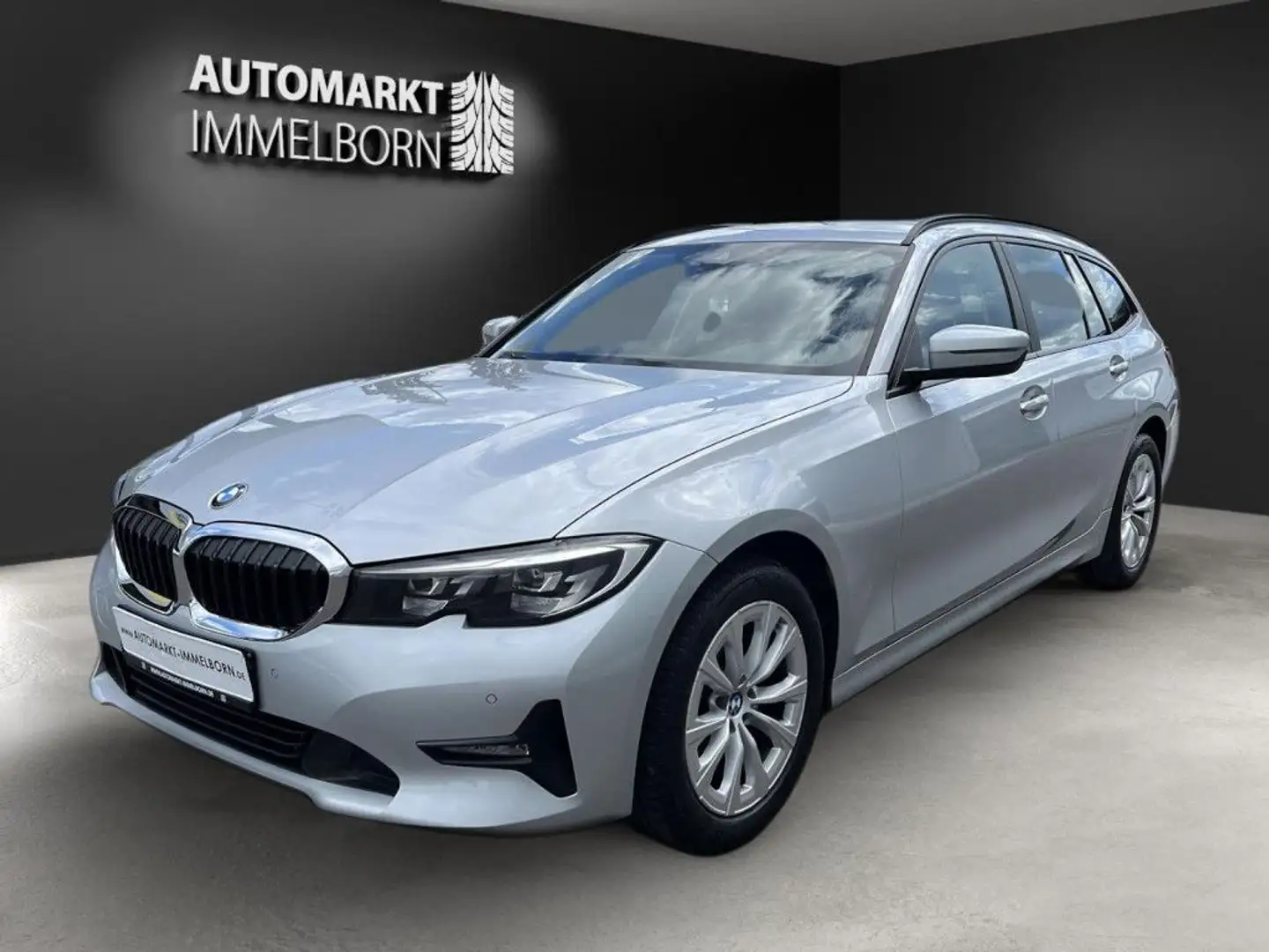 BMW 320 d Navi*Led*LiveCP*LM*Park*DAB*Md.2021 Silver - 2