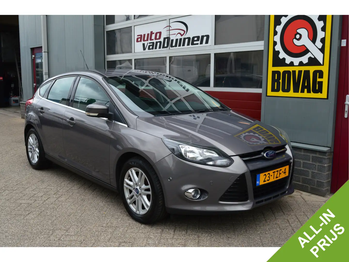 Ford Focus 1.0 EcoBoost Titanium O.a: Cruise, Clima, Navi, PD Bruin - 1
