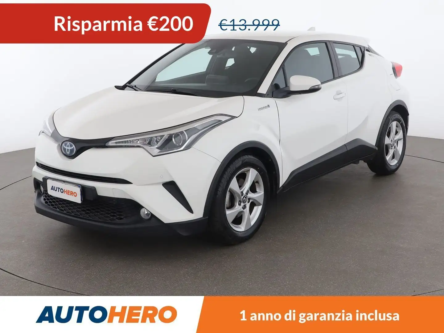 Toyota C-HR 1.8 Hybrid Active FHEV Alb - 1