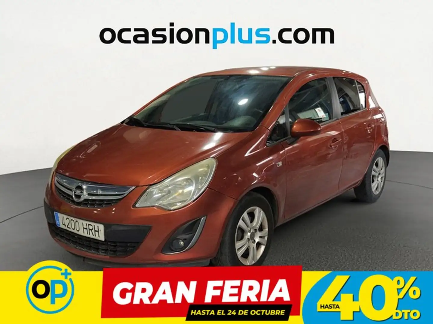 Opel Corsa 1.2 Expression S&S Naranja - 1