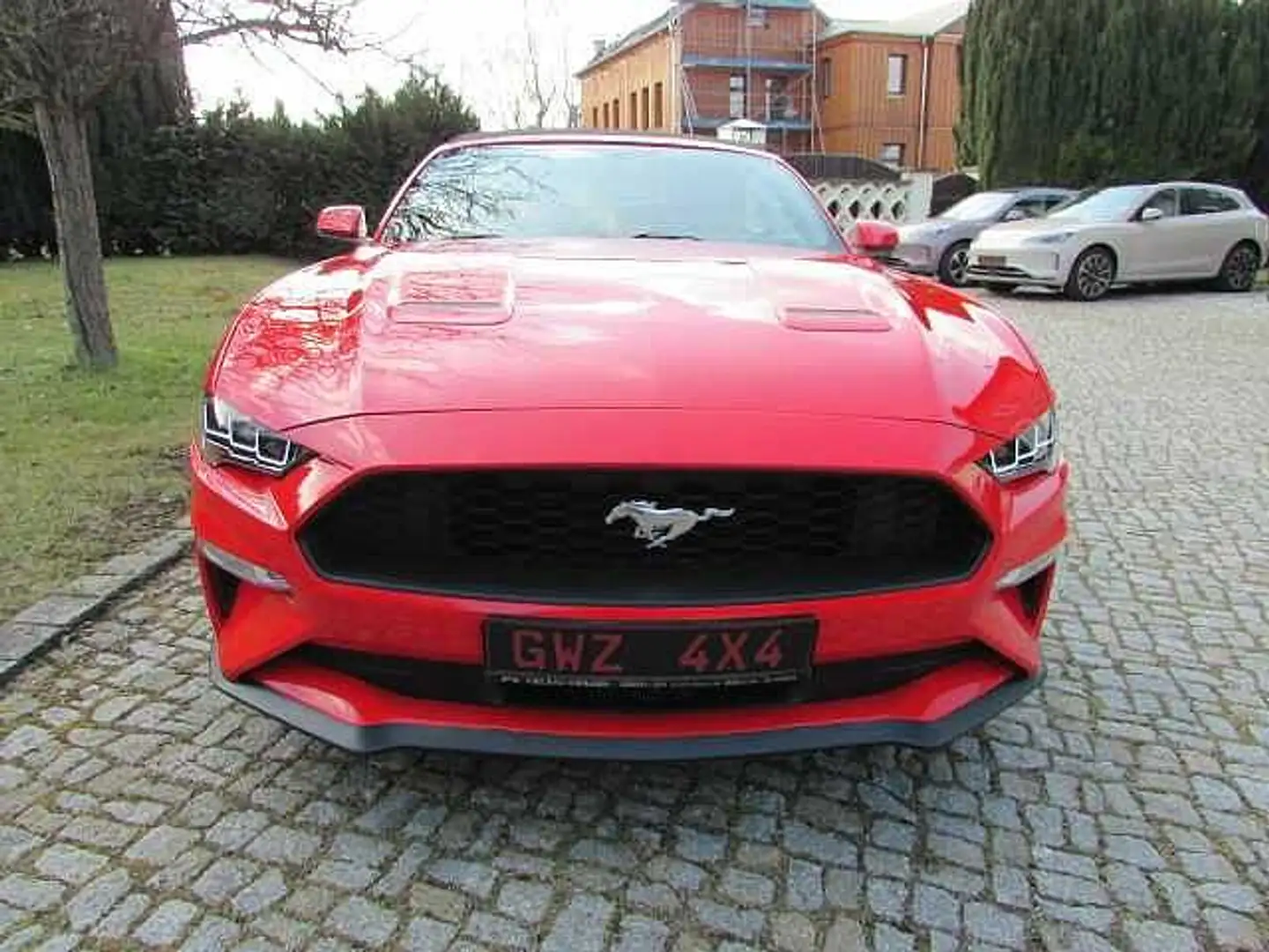 Ford Mustang Cabrio  2,3 l Ecoboost Automatic Cabrio Navi Ecobo Piros - 2