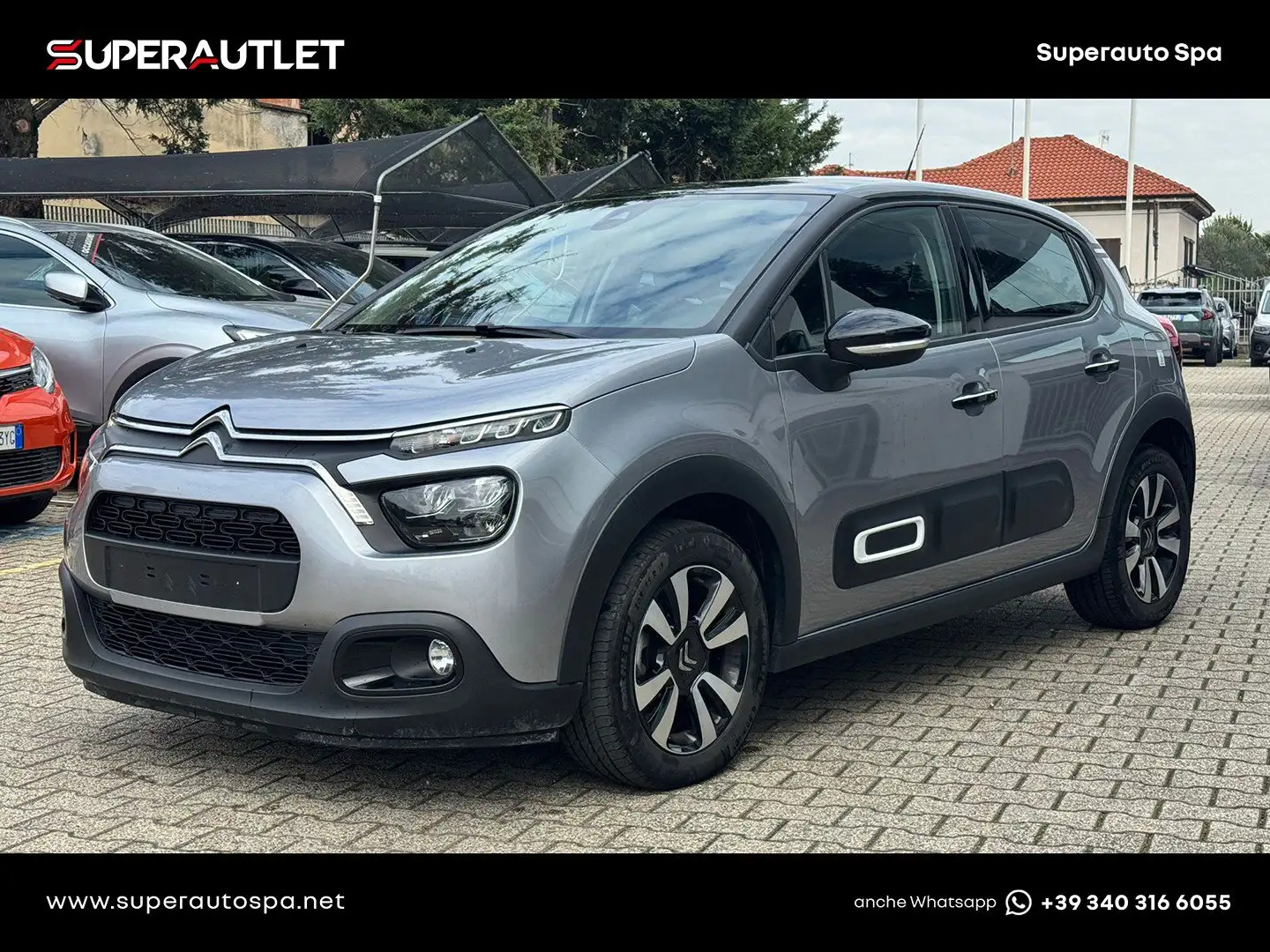 Citroen C3 1.2 PureTech 110cv Max S&S Gris - 1