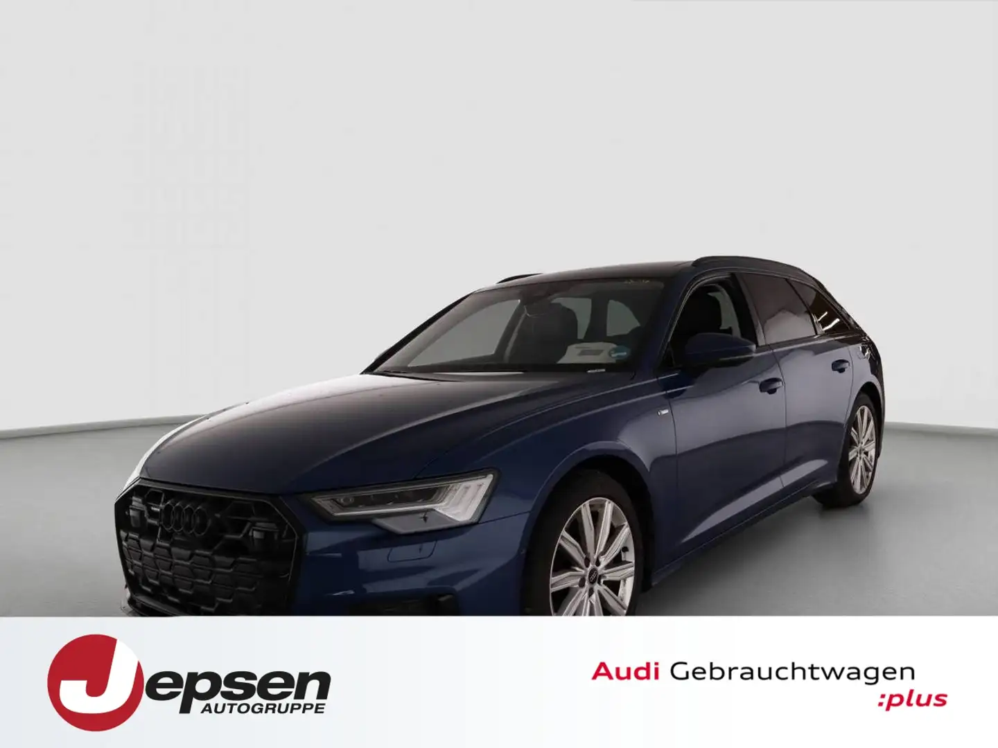 Audi A6 Avant 55 TFSI e Design qu. S tr. 21 HUD PANO Blau - 1
