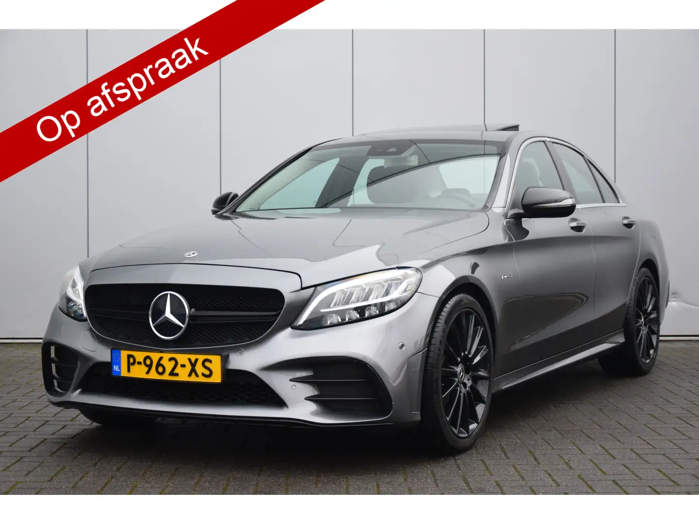 Mercedes-Benz C 180 Business Solution Burmeister Schuifdak Led Sportst Gris - 1