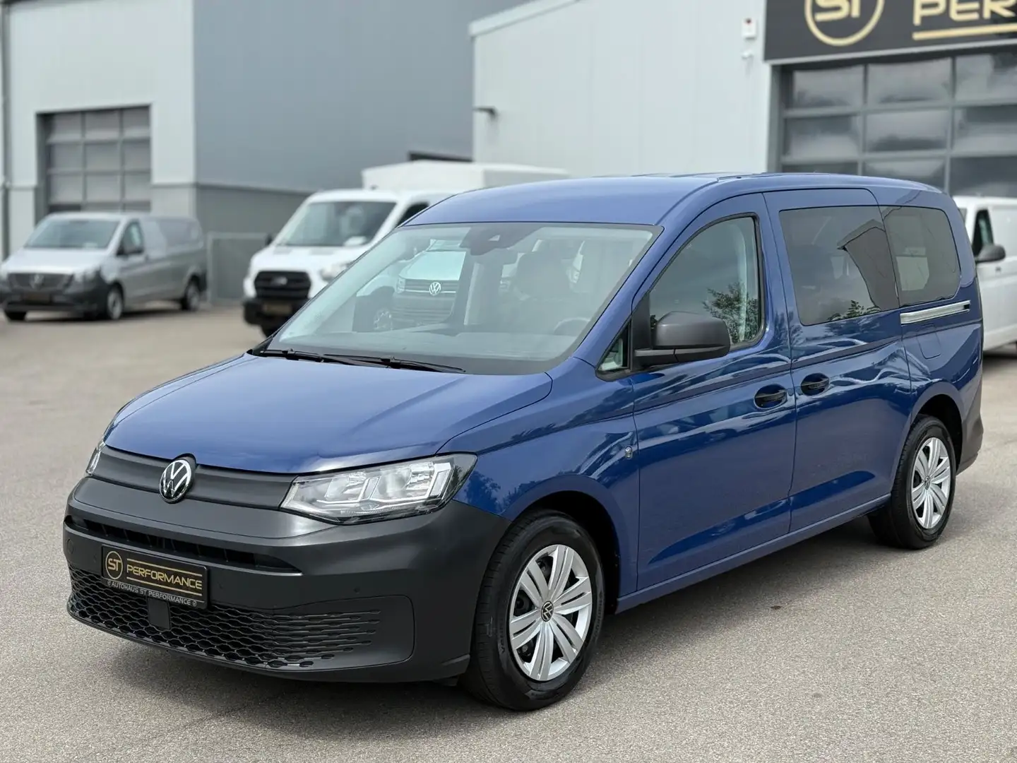 Volkswagen Caddy 2.0 TDI Maxi KLIMA NAVI TEMPOMAT 1HAND PDC Blu/Azzurro - 1