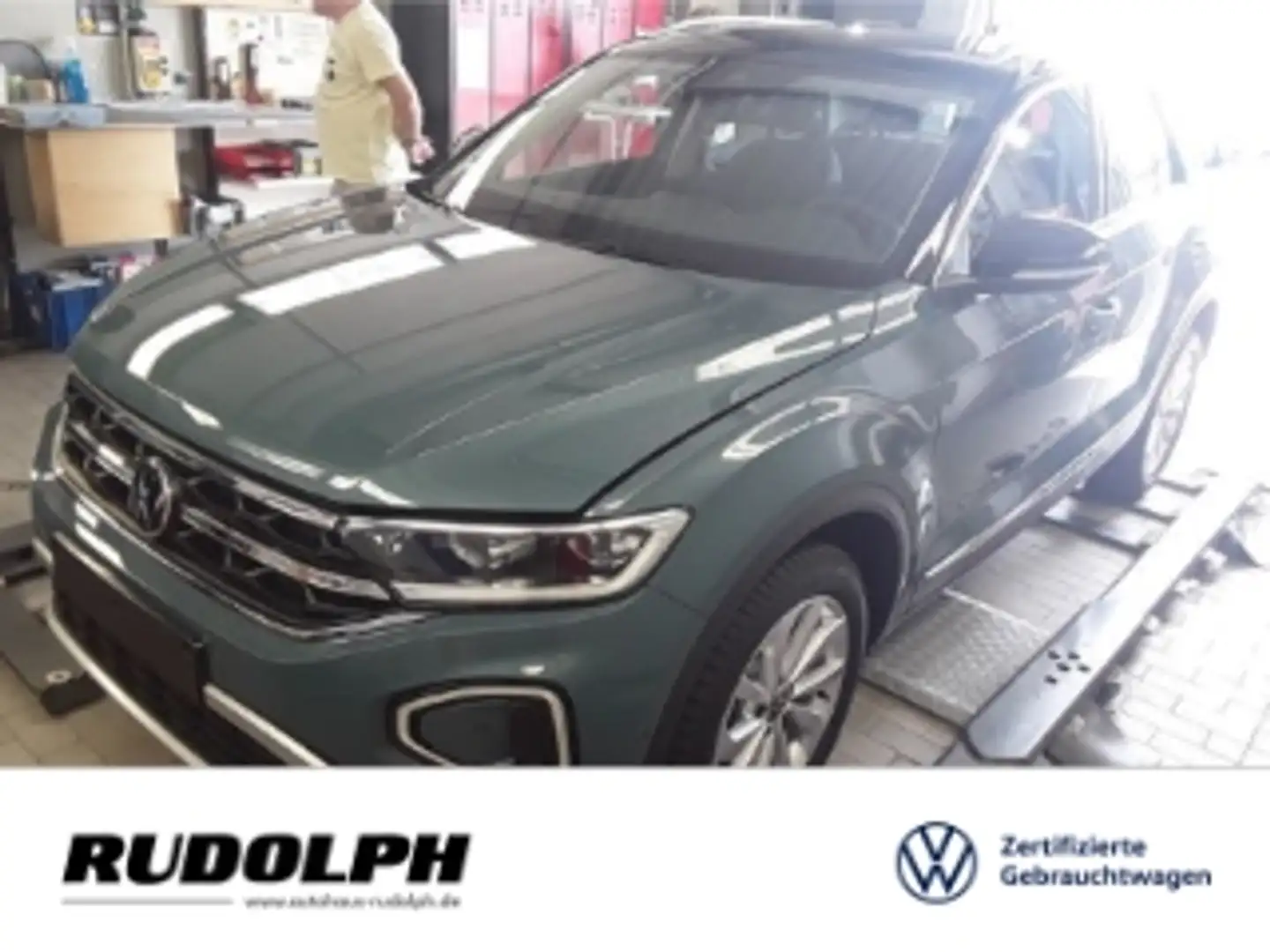 Volkswagen T-Roc Style 1.5 TSI DSG LED BT Navi ACC Fernlichtass. SH Blau - 1