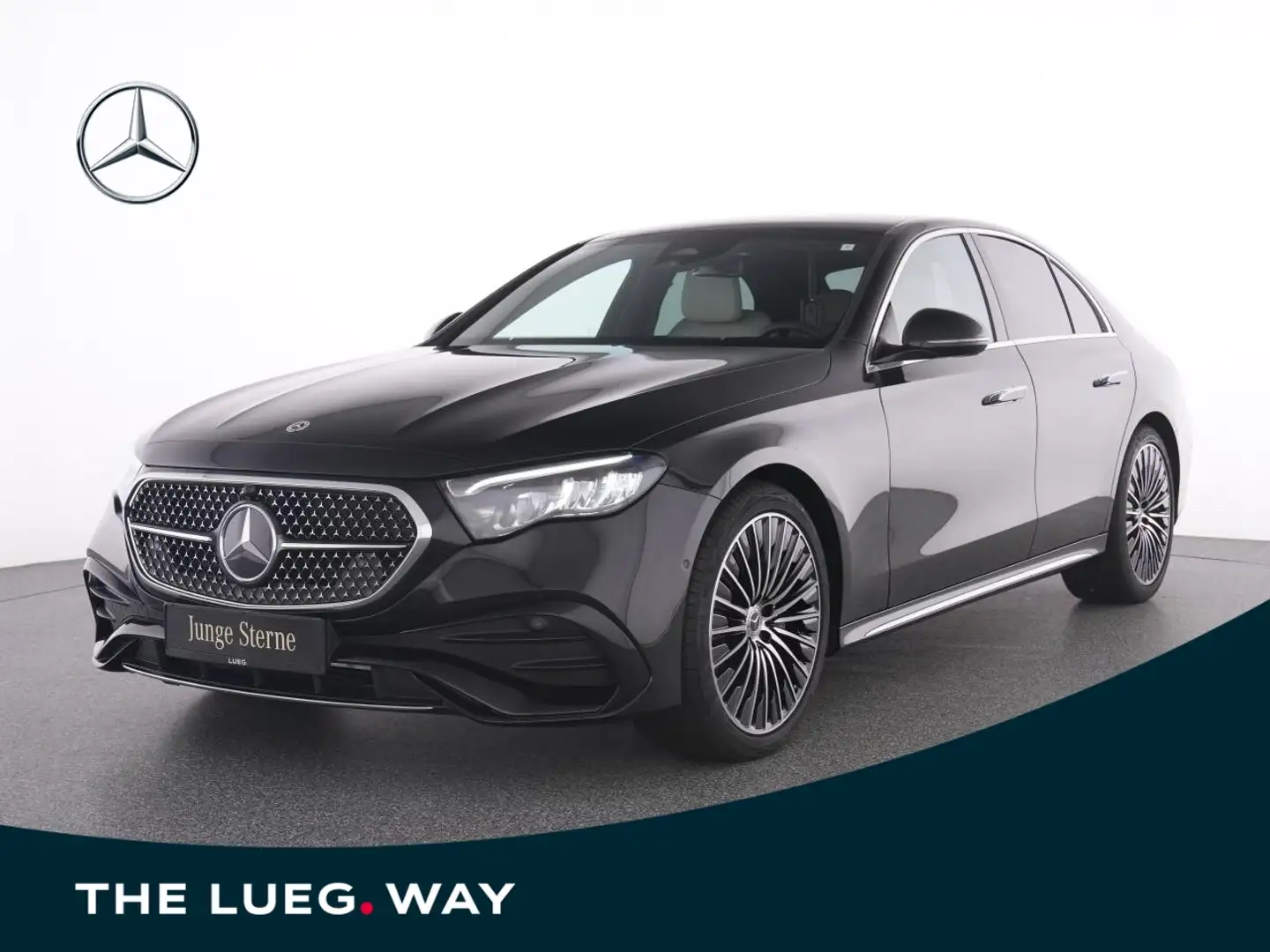 Mercedes-Benz E 200 AMG+20"+LED+RFK+Totw+KeyGo+PTS+SHZ+Ambient Schwarz - 1