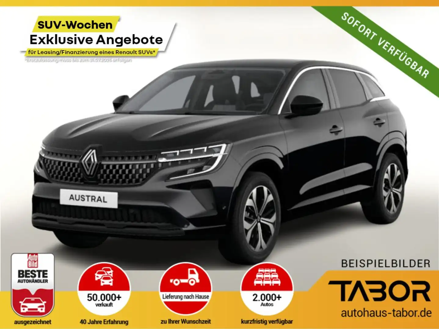 Renault Austral Techno Mild Hybrid 160 Automatik Massage Schwarz - 2