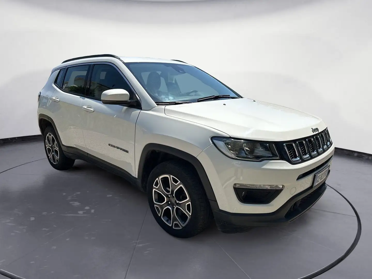 Jeep Compass 2.0 mjt Longitude 4wd 140cv auto my19 Blanc - 2