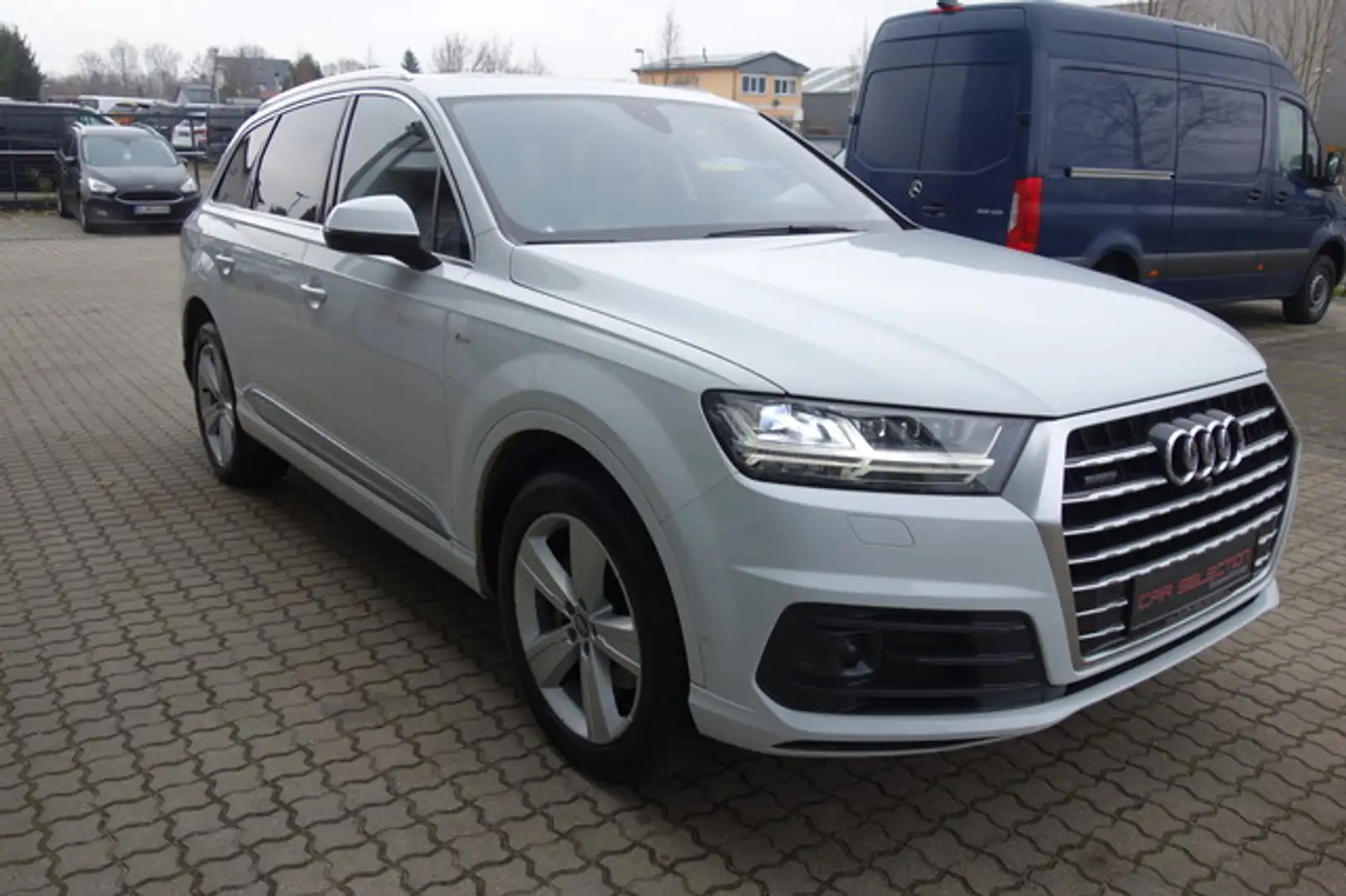 Audi Q7 3,0 TDI Q S LINE B&O/NACHT/PANO/SOFT/HUD/ACC Weiß - 2