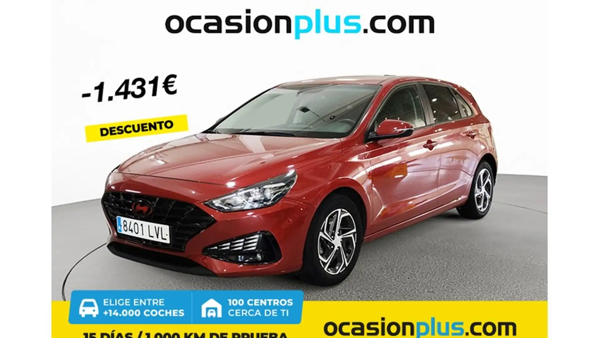 Hyundai i30 1.0 TGDI Klass 120 Rot - 1