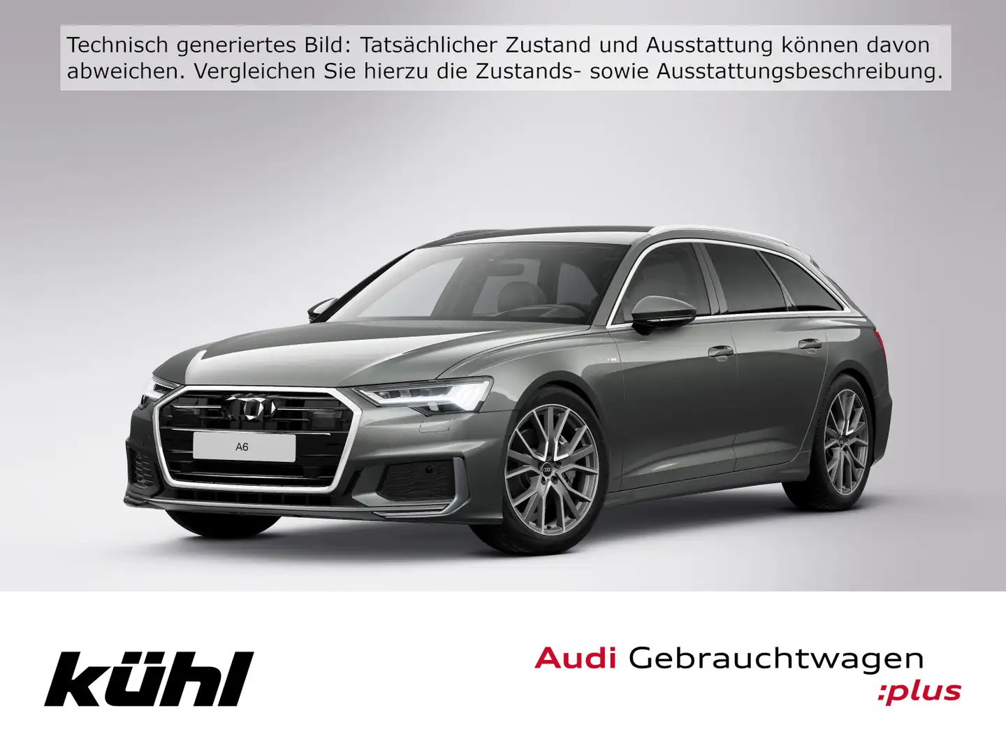 Audi A6 45 TFSI S tronic 2x S line Matrix/Stand Gris - 1