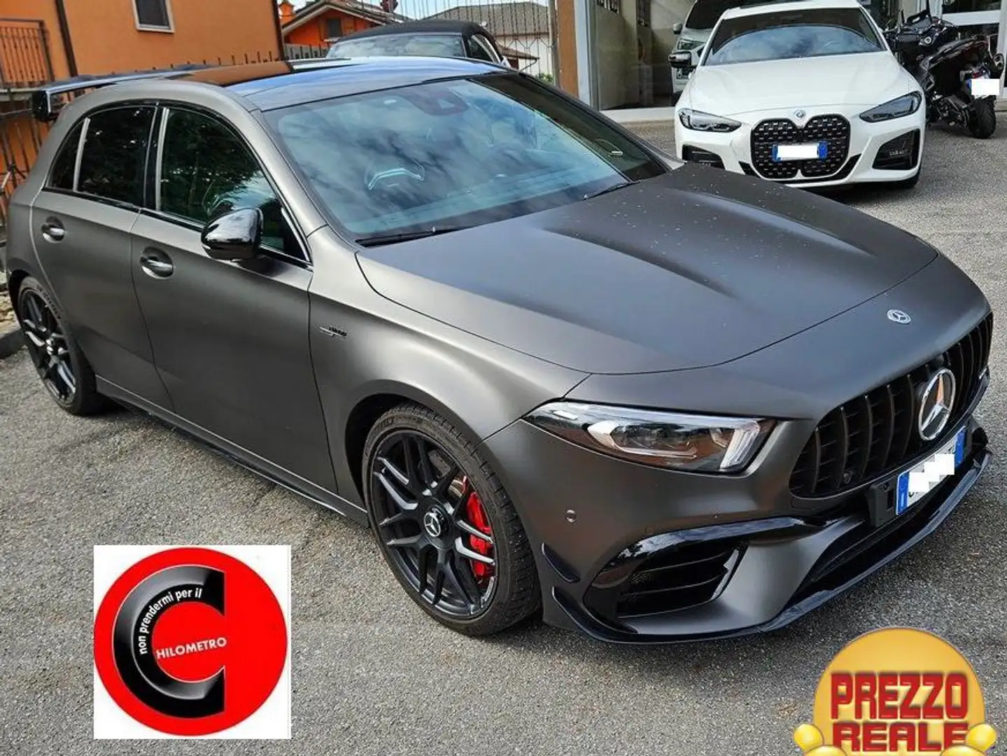 Mercedes-Benz A 45 AMG A AMG 45 S SEDILI AMG CERCHI FUCINATI AEROKIT FULL Grau - 2