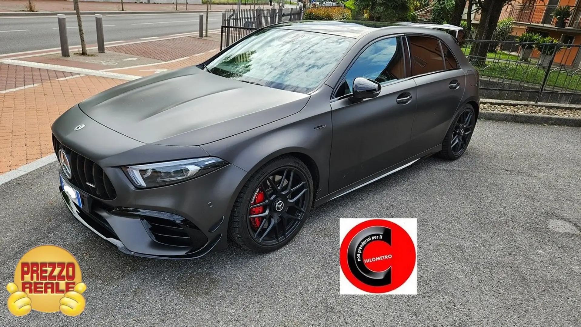 Mercedes-Benz A 45 AMG A AMG 45 S SEDILI AMG CERCHI FUCINATI AEROKIT FULL Grau - 1