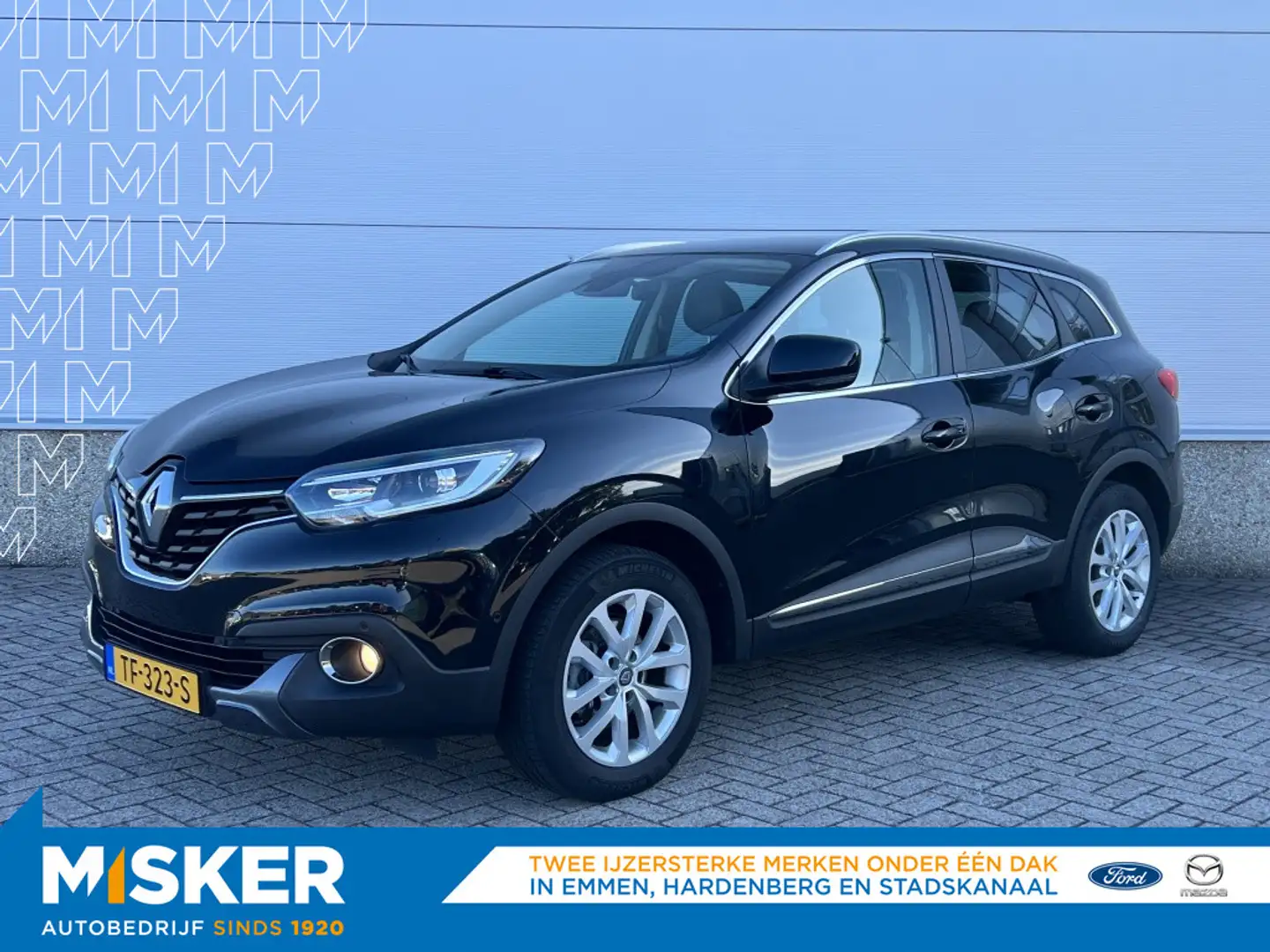 Renault Kadjar 1.2 TCe Intens TREKHAAK CAMERA CRUISE DEALERONDERH Zwart - 1