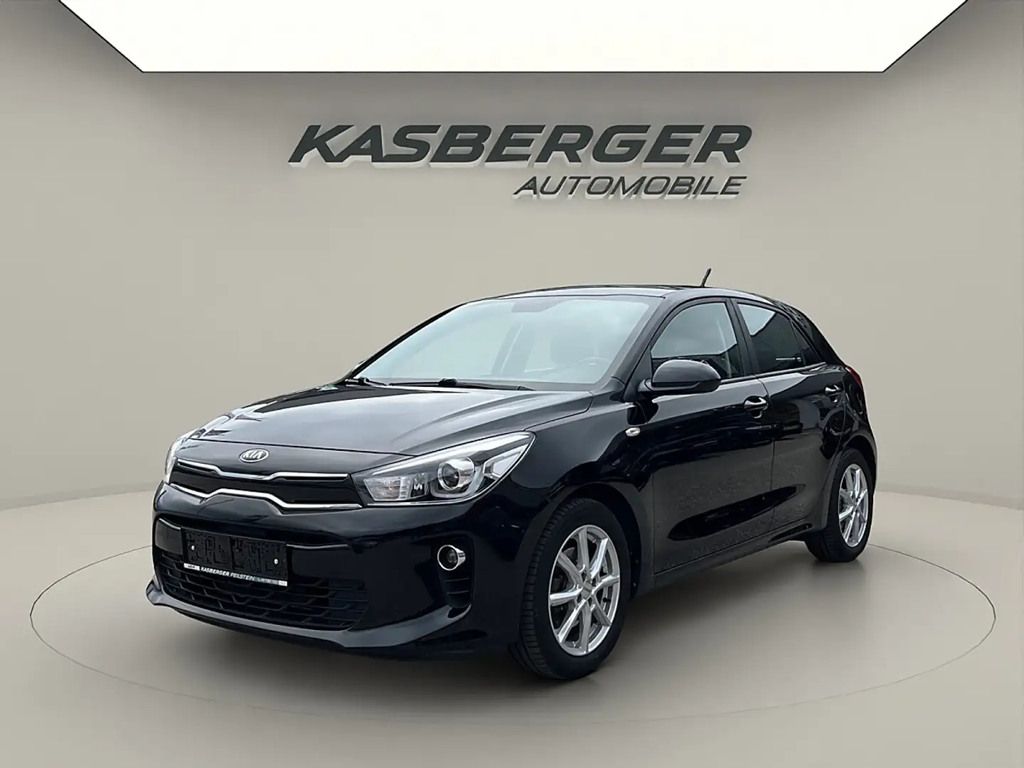Kia Rio 1,0 TGDI GPF Silber ISG Schwarz - 1