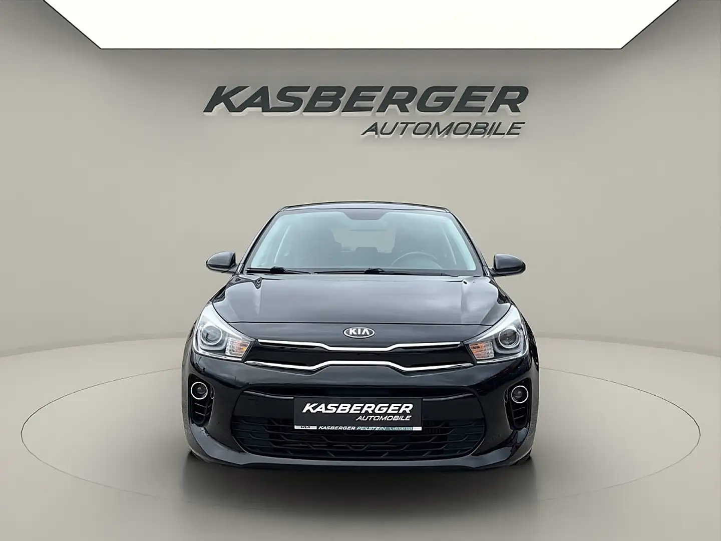 Kia Rio 1,0 TGDI GPF Silber ISG Schwarz - 2