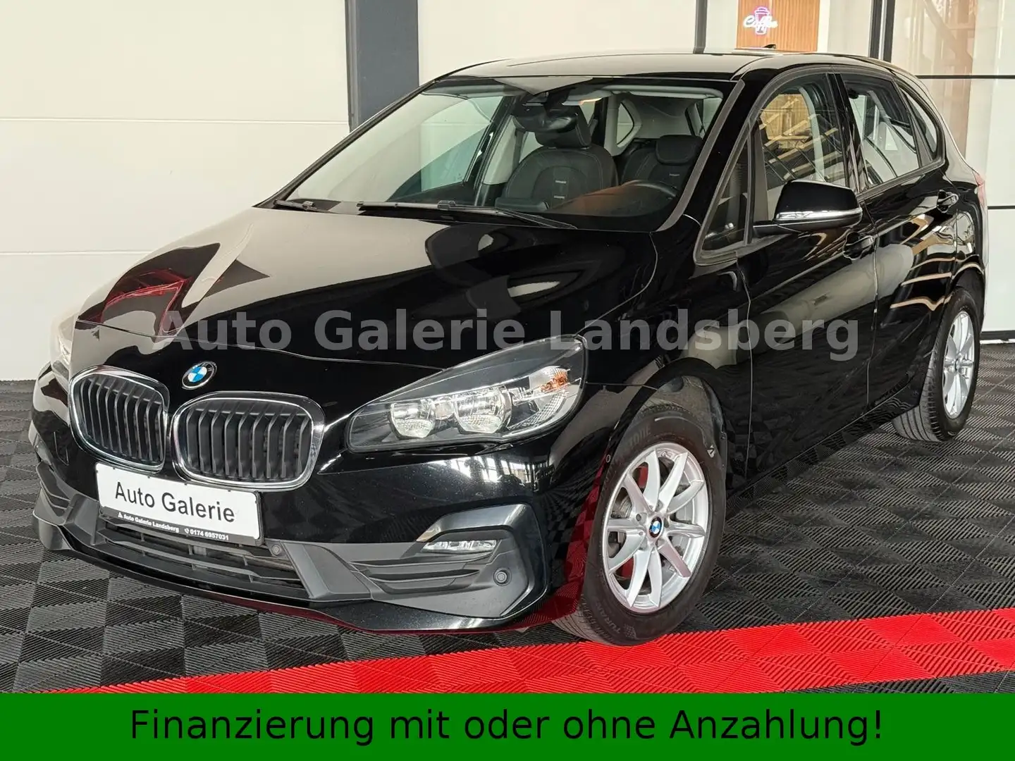 BMW 216 216d  Active Toure Advantage*Autom.*Navi*1.Hand* Schwarz - 1
