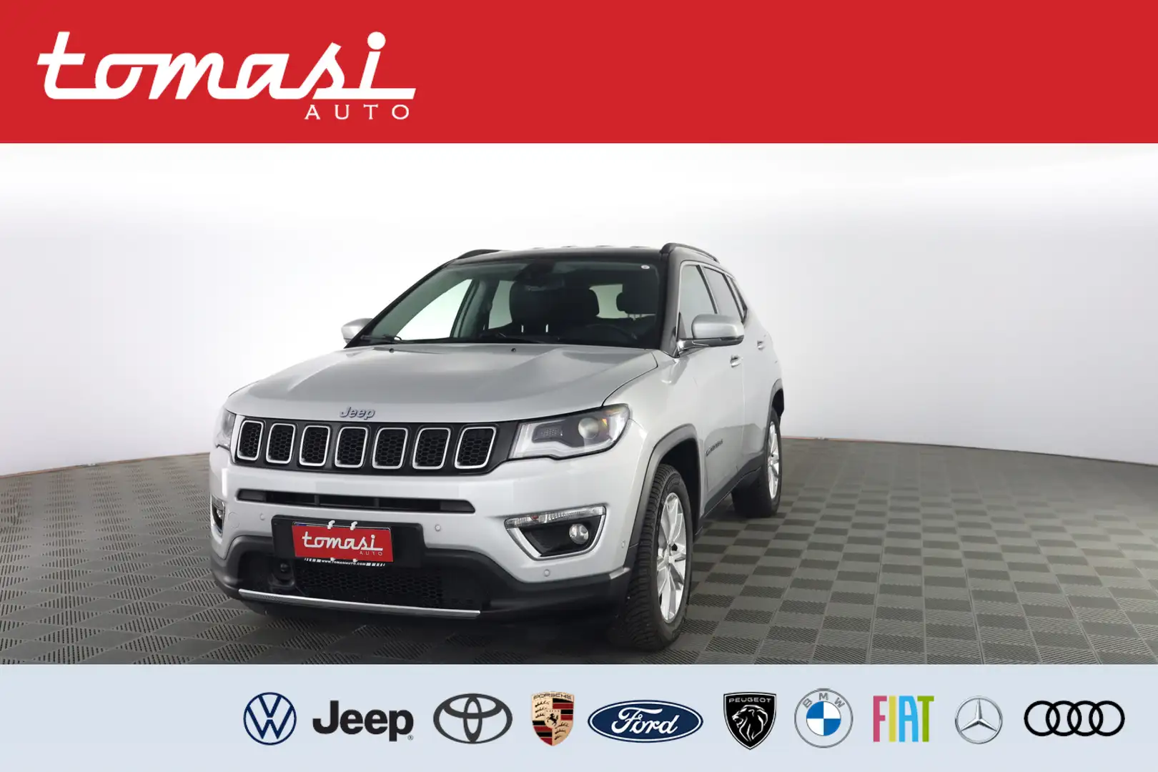 Jeep Compass 1.3 Turbo T4 190 CV PHEV AT6 4xe Limited Zilver - 1