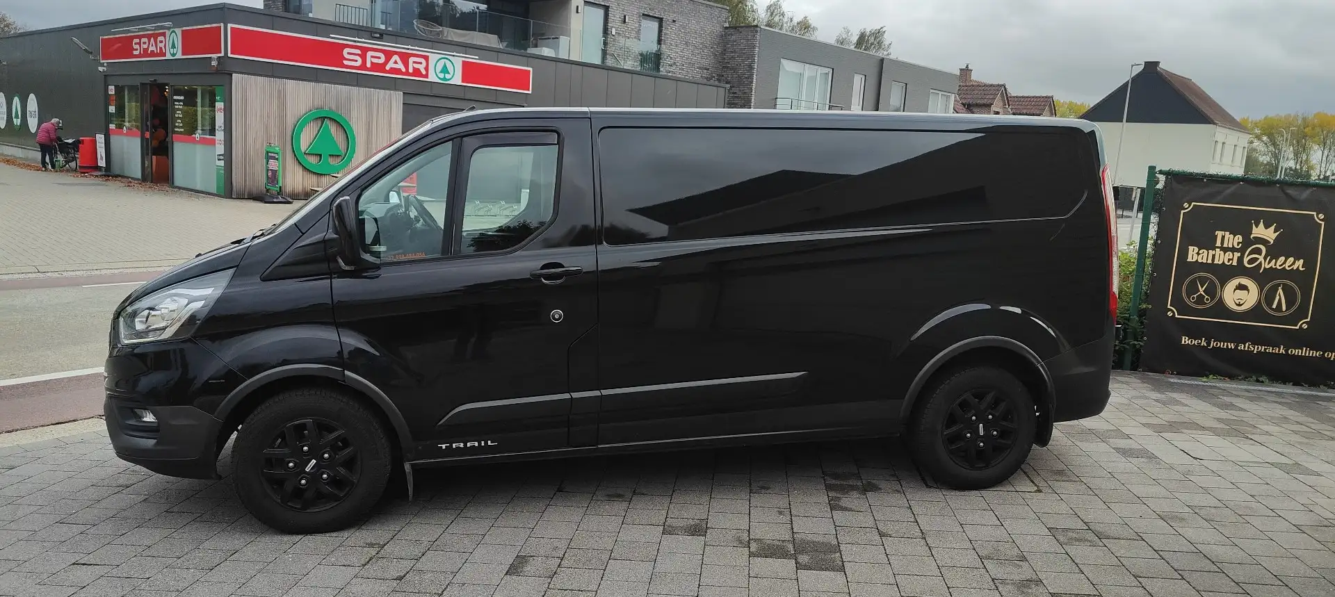 Ford Transit Custom 300 L2H1 LKW VA Trail Zwart - 1