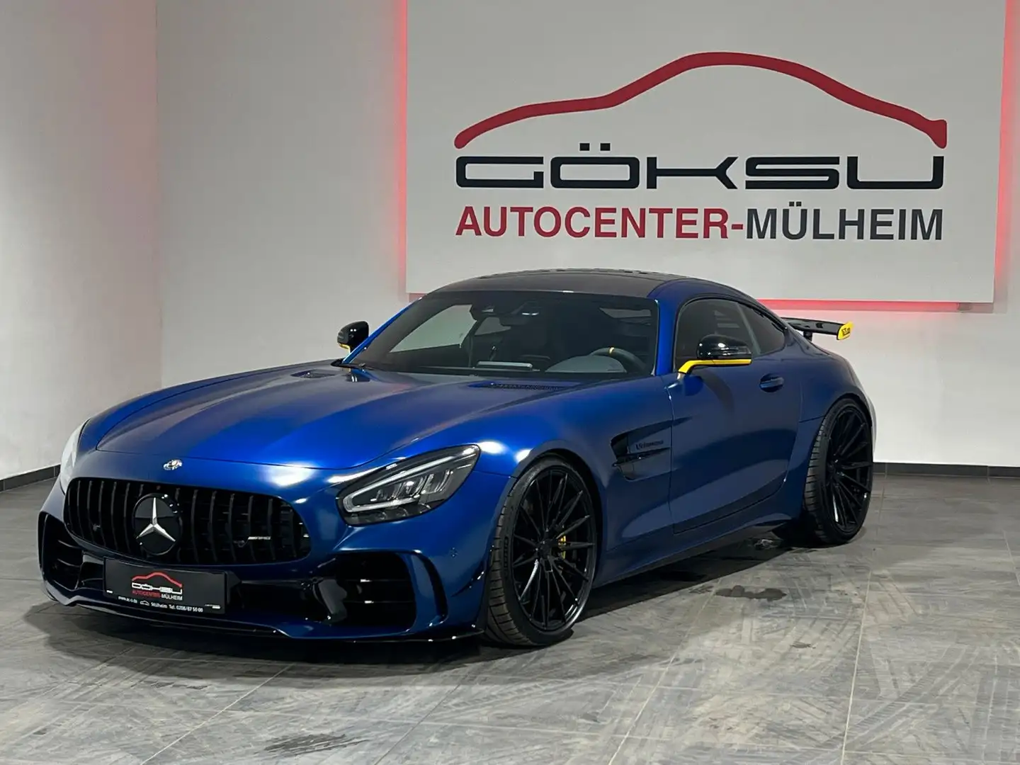 Mercedes-Benz AMG GT Coupe,Carbon,Burmester,Junge Sterne,DE Синій - 1