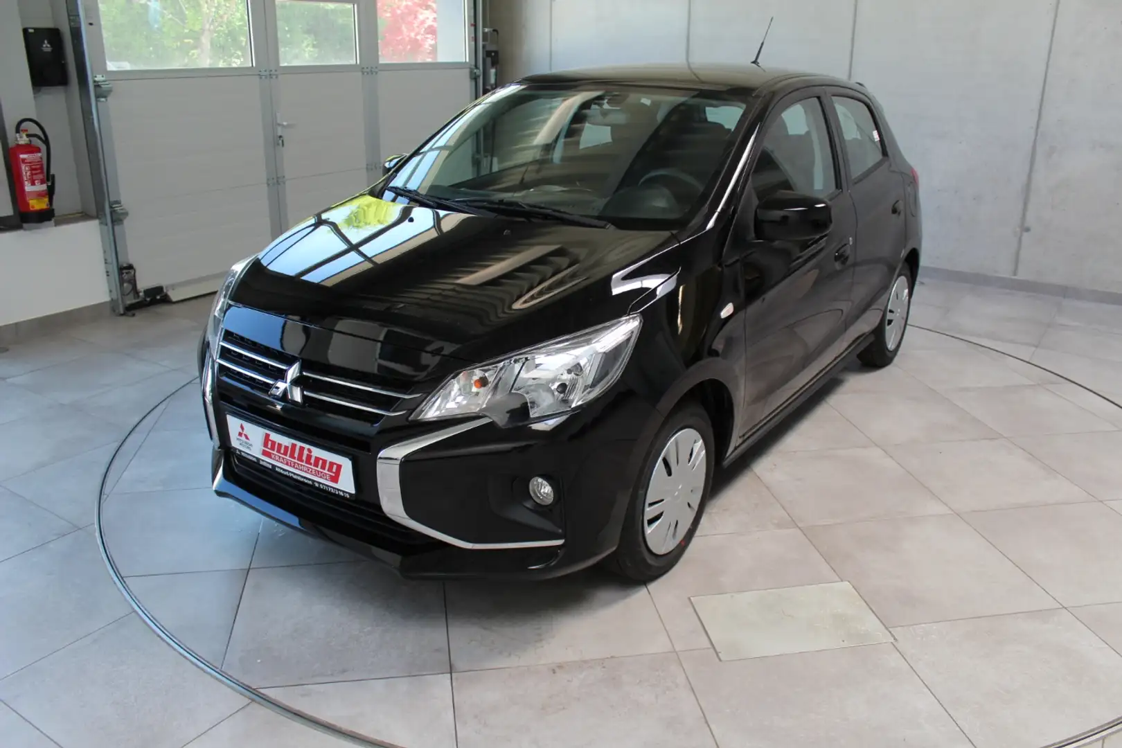 Mitsubishi Space Star PLUS 1.2 *Apple Car Play/Android Auto Zwart - 1