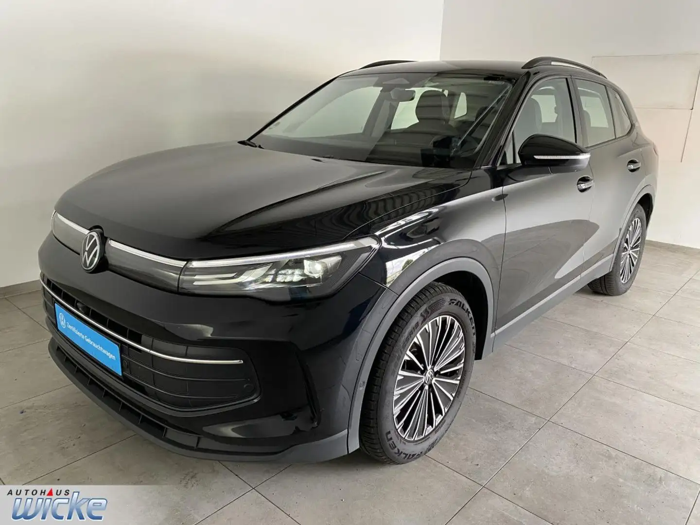Volkswagen Tiguan 1.5 eTSI DSG Goal NAVI KLIMA LED AHK ACC RE Schwarz - 2