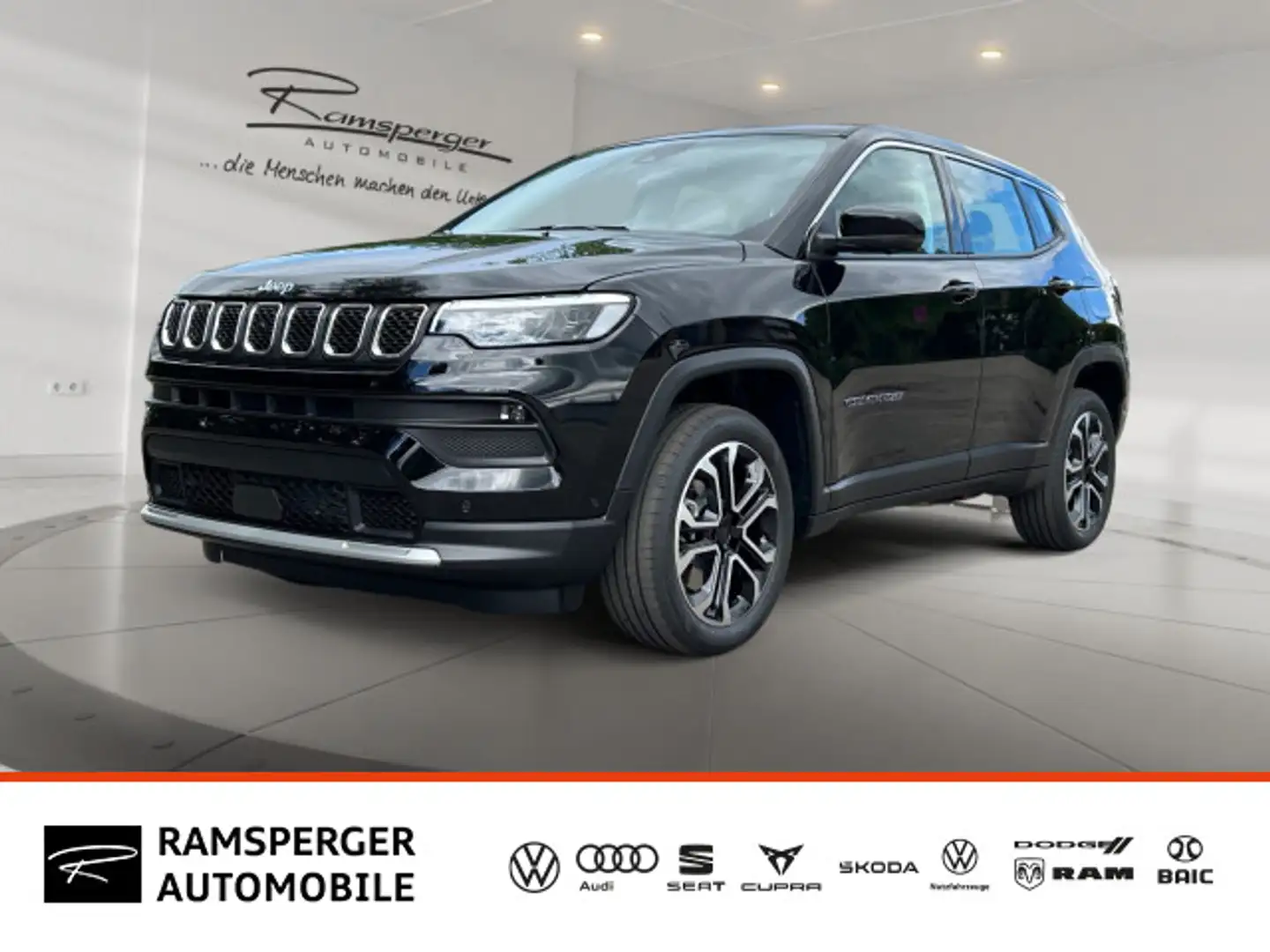 Jeep Compass Altitude Plug-In Hybrid 4WD Zwart - 1
