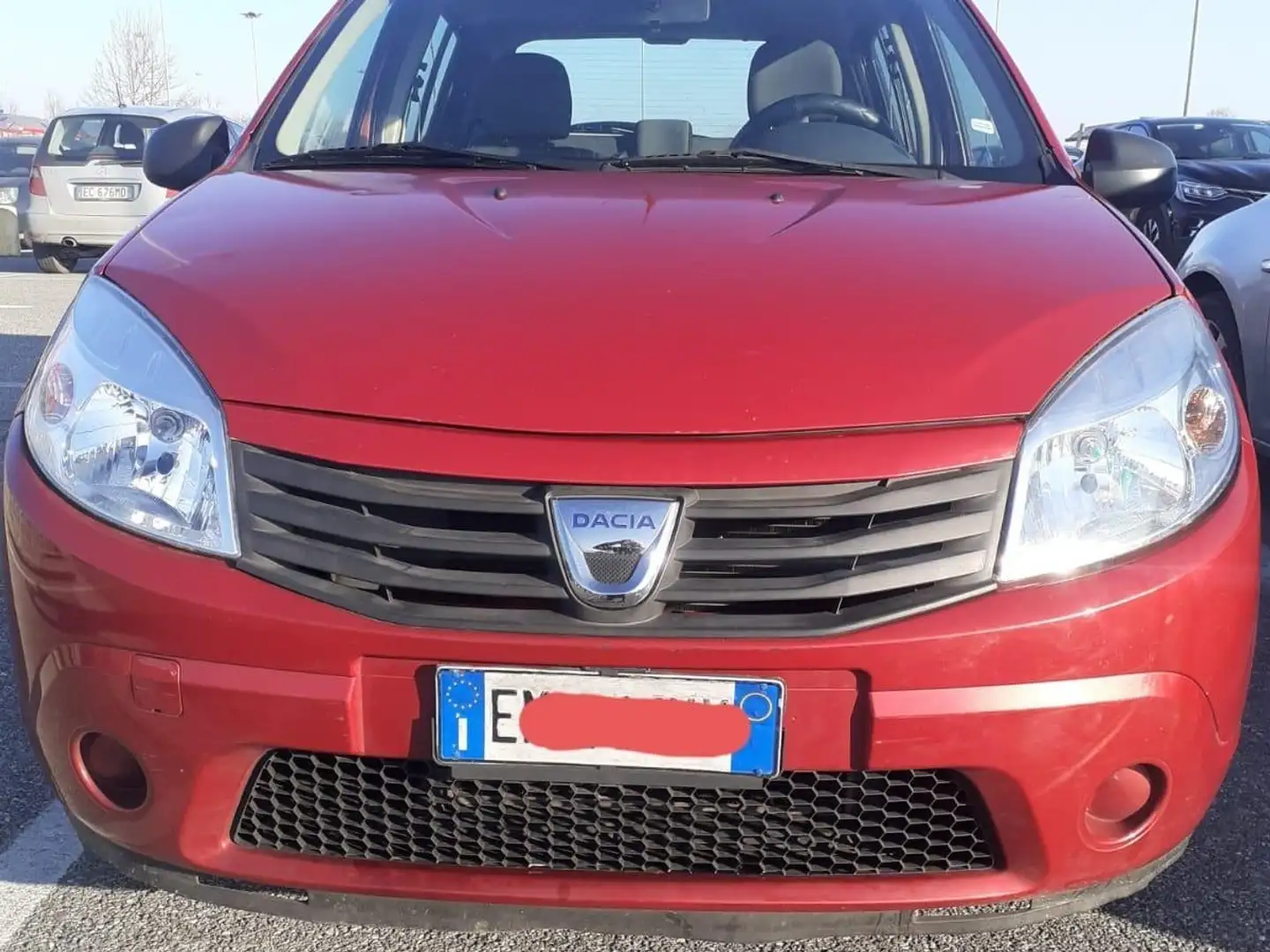 Dacia Sandero 1.2 16v Embleme (blackline) Gpl 2012 82000km Rosso - 1
