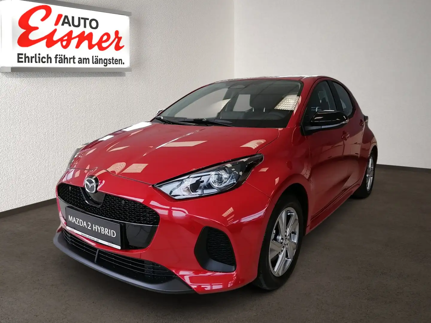 Mazda 2 Hybrid Exclusive-Line Inkl.Winterräder Rot - 2