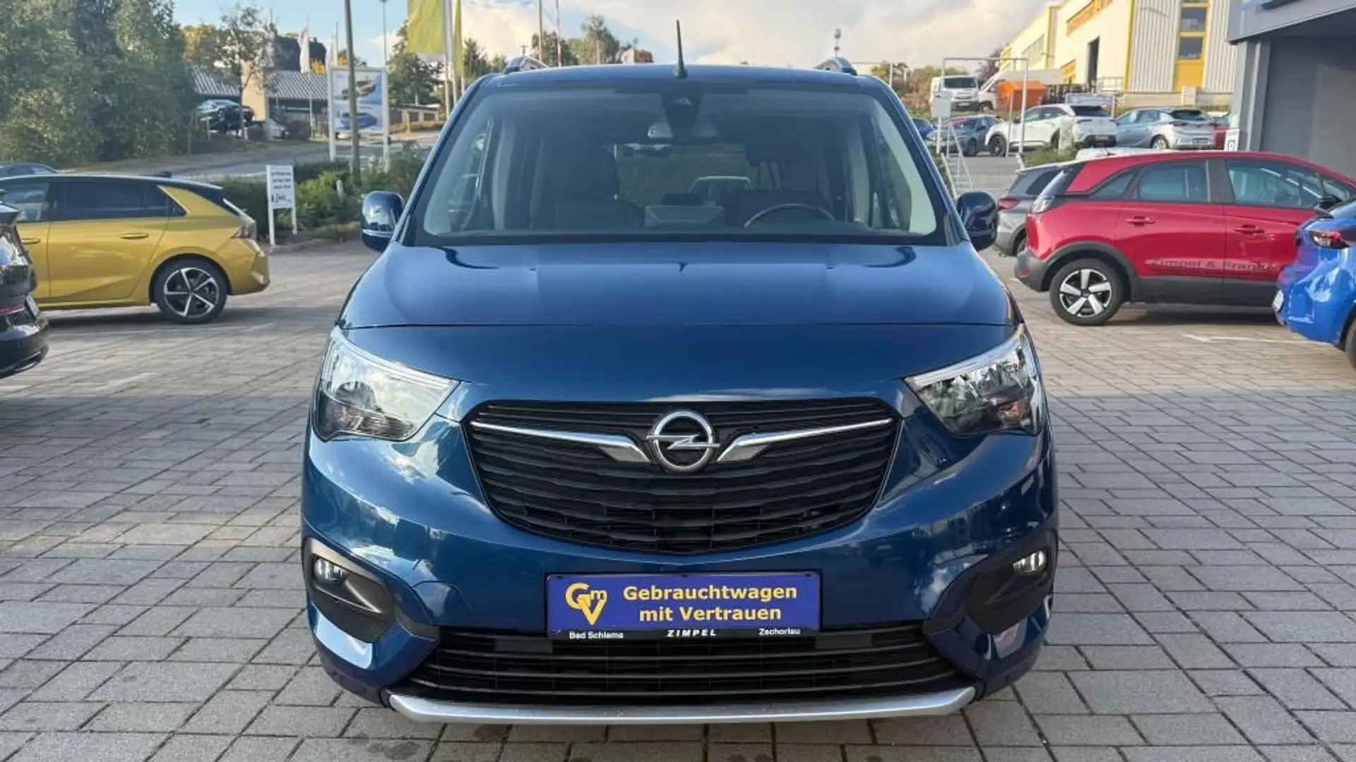 Opel Combo Life Innovation 1.5 Klimautomatik+Sitzheiz Blau - 2