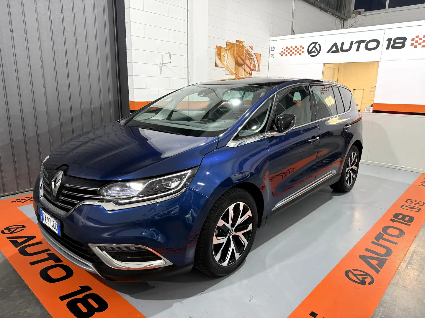 Renault Espace 7 Posti+Allestimento Executive+ 4Ruote Sterzanti! Modrá - 1