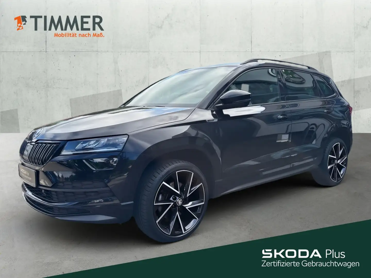 Skoda Karoq 1.5 TSI DSG SPORTLINE *LED *RKAM *NAVI *SHZ * Noir - 1