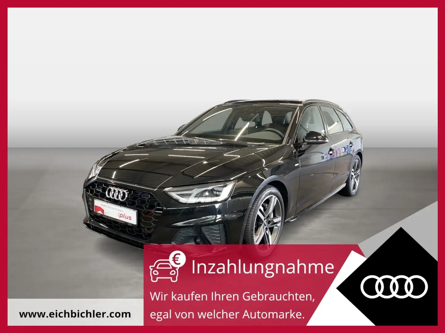 Audi A4 Avant 40 TDI quattro S tronic S line FLA ACC Zwart - 1