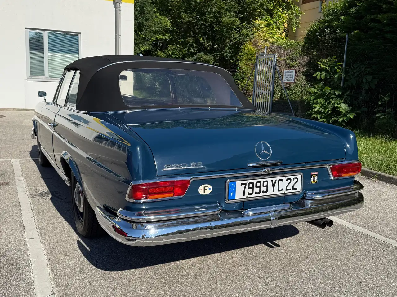 Mercedes-Benz 220 SEb Werkscabrio, foto 4