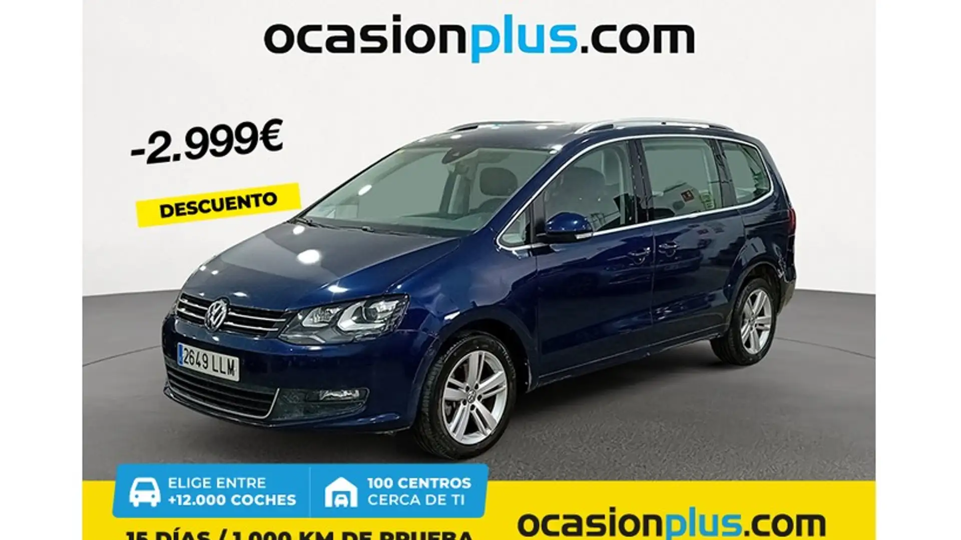 Volkswagen Sharan 2.0TDI Advance DSG 110kW Azul - 1