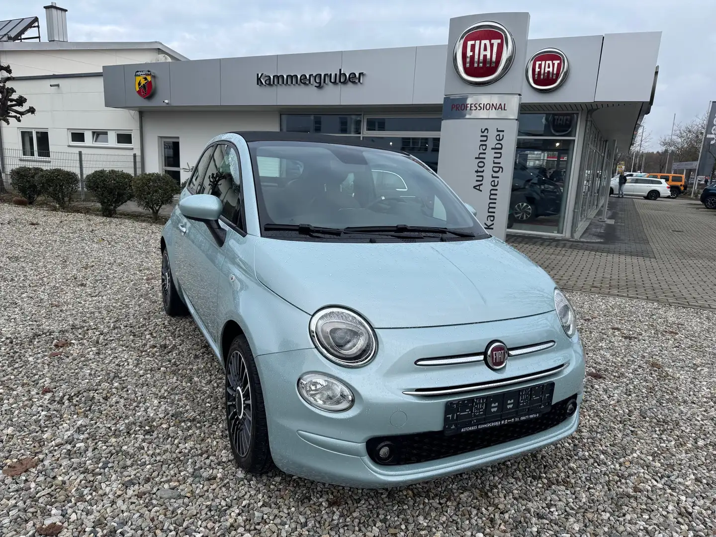 Fiat 500C Launch Edition Bleu - 1