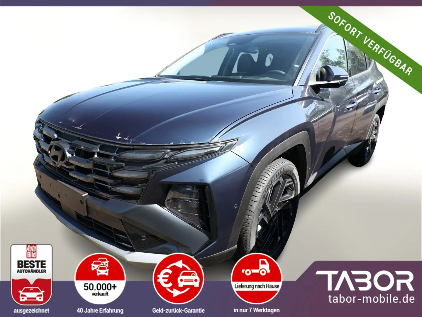 Hyundai TUCSON 1.6 HEV 215 DCT Prime Matrix AssisP 19Z Blau - 1