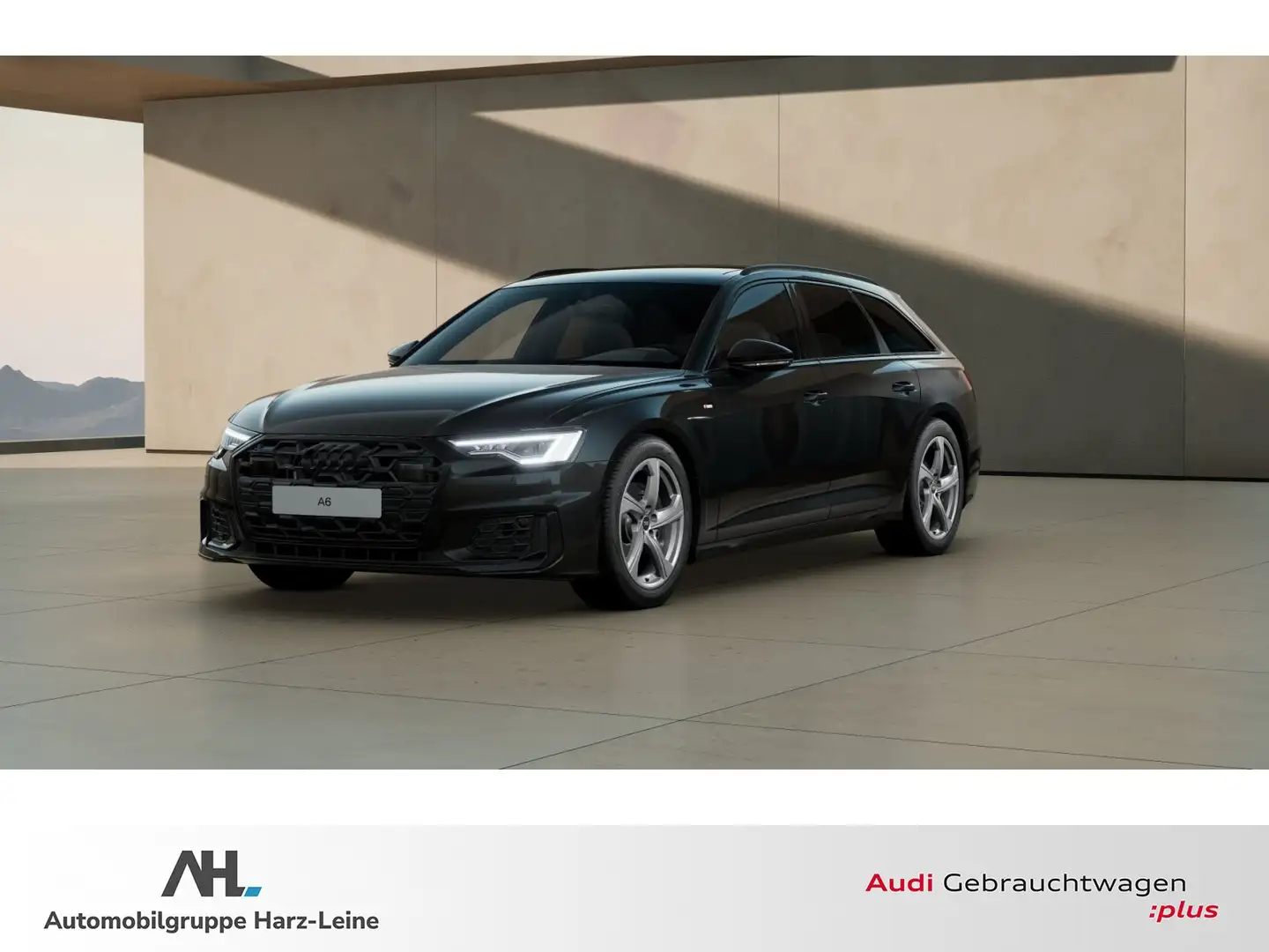 Audi A6 Avant 40 TDI S line AHK Pano Schwarz - 1